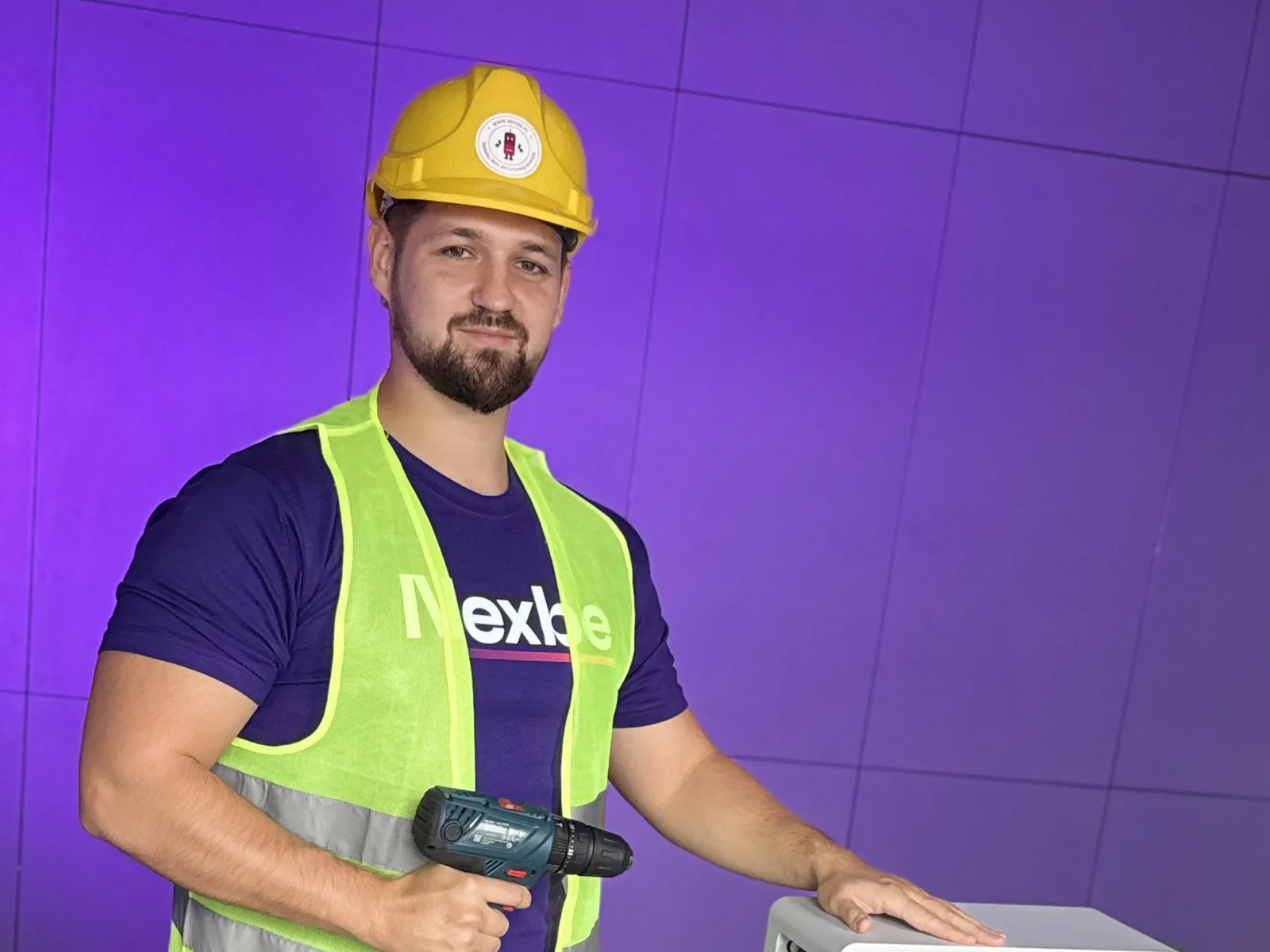 Monter NEXBE przy magazynie energii, obsługa regionu Kraków
